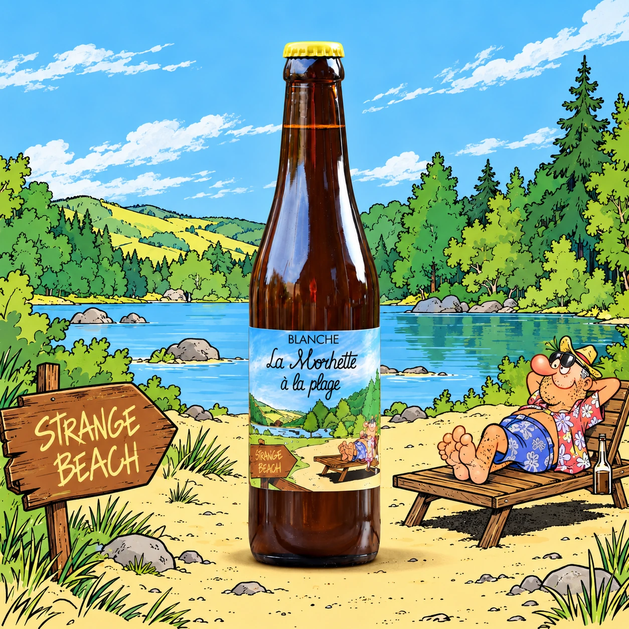 La Morhette à la plage